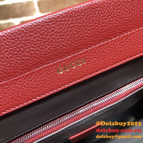 High Quality Leather Gucci 569712 Zumi Small Top Handle Copy Bag