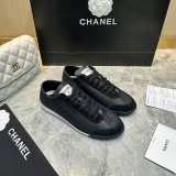 Copy chane Calf leather & calf suede sneaker 2024