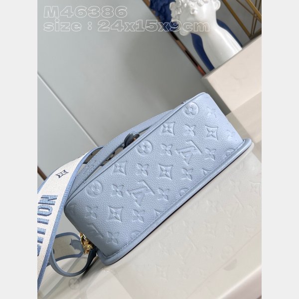 Diane Inspired Blue M46386 Monogram Empreinte Louis Vuitton UK Bag