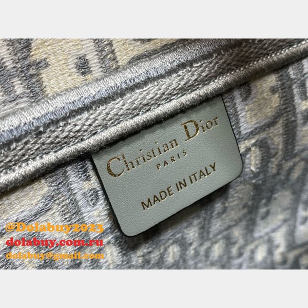 Inspired DIOR SADDLE grey 25.5CM HADNBAG HOT SELLING