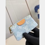 Key Pouch Monogram Denim M82961 7 Star Louis Vuitton Copy Bag