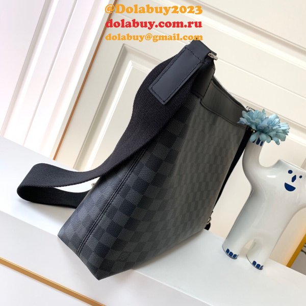 Louis Vuitton Mick MM Damier Graphite N40004 Bags Cheap