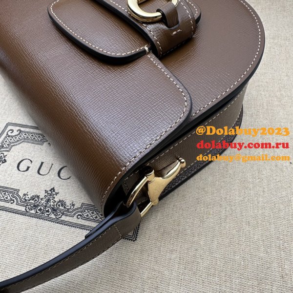 Gucci Knockoff Horsebit 1955 Crossbody Rounded 760191 UK Bag