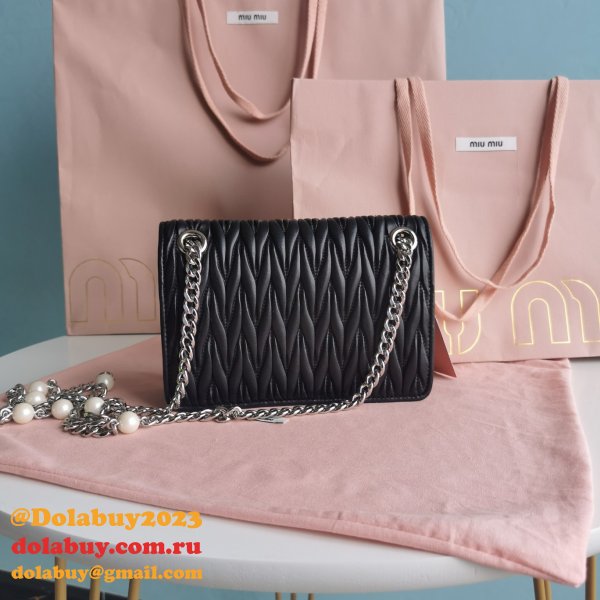 Shop High Quality Matelasse 5BP065 Perfect Miu Miu Handbags