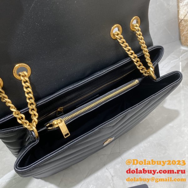 Wholesale Designer YSL LOULOU 487216 handbag 32CM