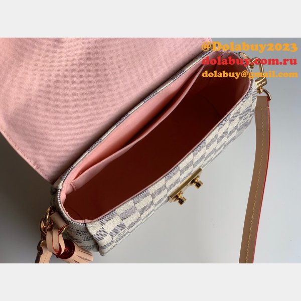 Louis Vuitton Duplicate N41581/N53000 Croisette Damier Azur Canvas