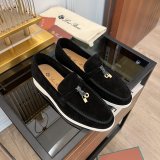 First Copy Loro Piana Fashion 2023 Retro Casual Shoes