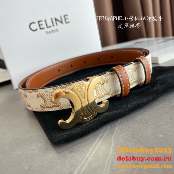 Top Quality Celine 18MM Fake belts from china