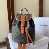 Backpack Celine Duplicate 197662 Folco Triomphe Canvas Bag