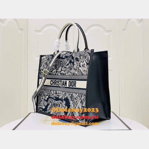 Fake DIOR BOOK TOTE WITH STRAP NEW Designer