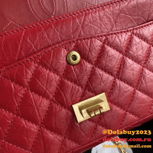 Fake CC 2.55 Top original Flap Reissue Red Classic Bag