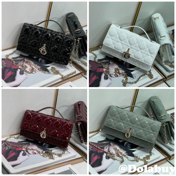 Inspired High Quality Christian Dior 2306A Clutch Lady Cannage Pattern Bags