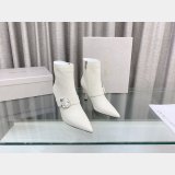 Duplicate Jimmy Choo C Buckle High Heel Ankle Designer Boots