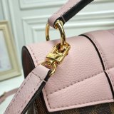 Louis Vuitton Clapton Backpack Damier Ebene N42262 Brown/Pink Copy