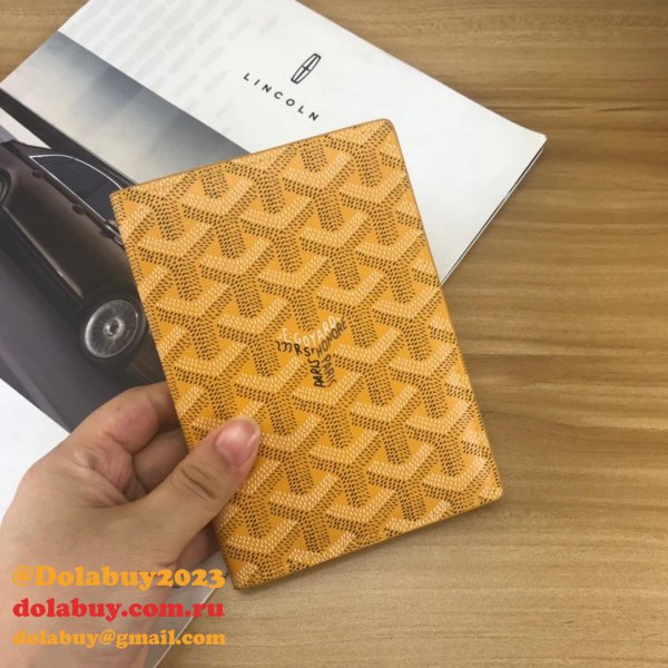 Top Quality Goyard Multi-Color Passport Fashion Wallet