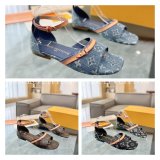 Luxury Duplicate LOUIS VUITTON Helios Flat Sandal