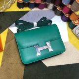 Hermes Constance Bag 23cm Epsom Leather Green Top Quality