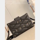 Petite Malle Malletage UK M23518 Louis Vuitton Black Bag