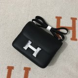 Hermes Constance Bag 18cm Epsom Leather Black 7 Star