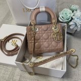 UK DIOR lambskin mini lady bag 17cm