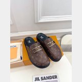 Upper Case Flat Open Back 1A884I Loafer Designer Louis Vuitton Shoes