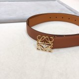 Designer Loewe Regular Perfect 3.2CM Width Fashion Belts