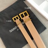 7 Star Best SAINT LAURENT 1:1 MirrorS BELT FOR SALE 20MM/30MM