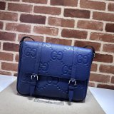 Jumbo Gucci Inspired GG AAA+ Messenger 760234 Blue Bag