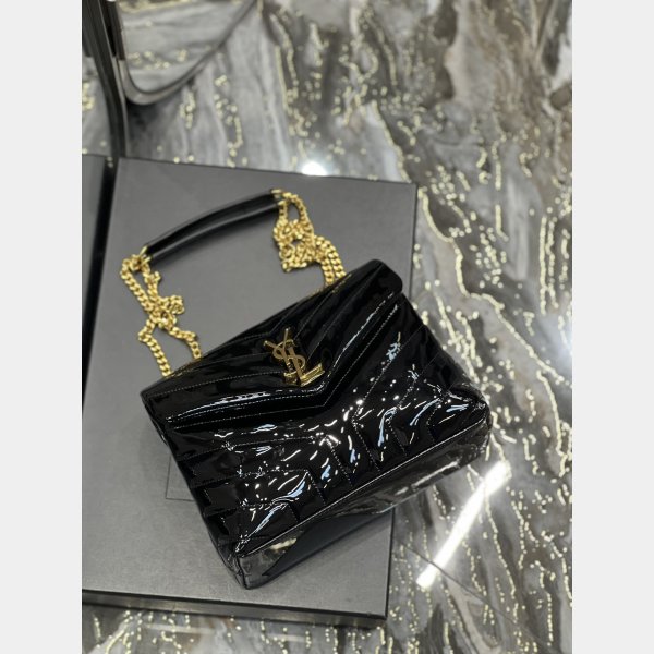 Designer Top Quality YSL Loulou 494699/467072 Black Handbags Online