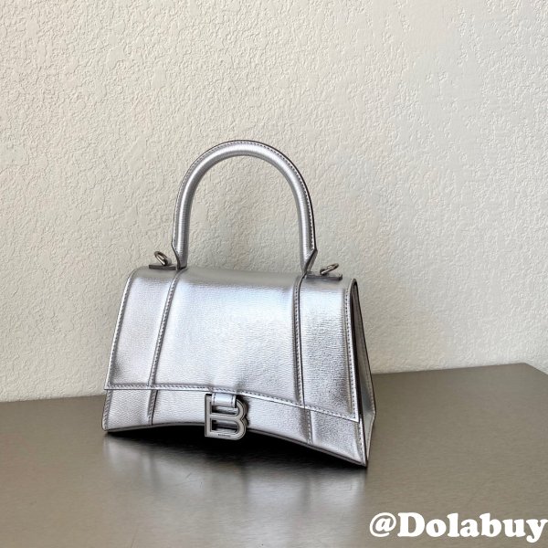 Best Designer Balenciaga Fashion Water Ripples Hourglass 19/23cm Bag