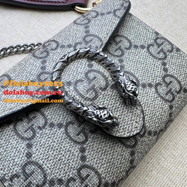 I Buy Fashion Dionysus Chain Wallet Metallic 696804 Bag