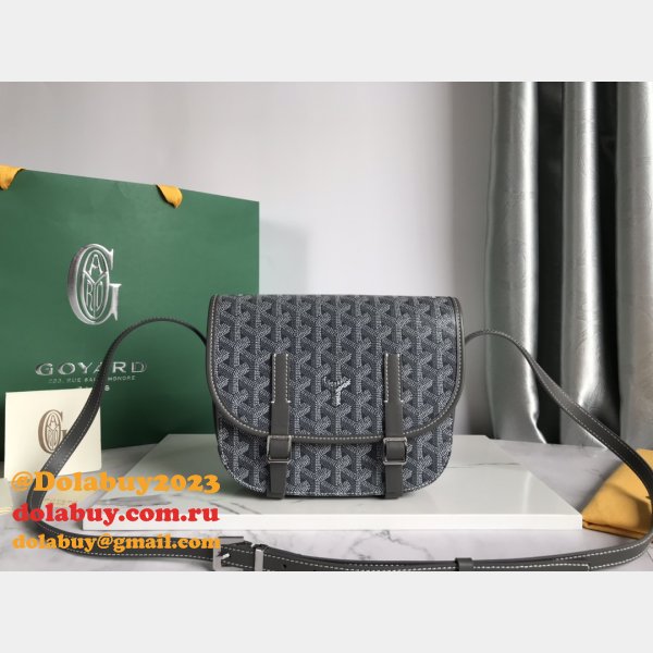 Copy Goyard Chevron Belvedere Duplicate Messenger GY020098 Best Bag