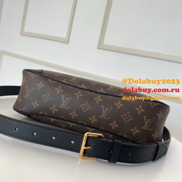 Perfect Louis Vuitton Odéon MM Monogram M45355 Bag Brown