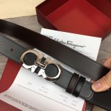 Copy Designer Salvatore Ferragamo 35 mm Black Belts