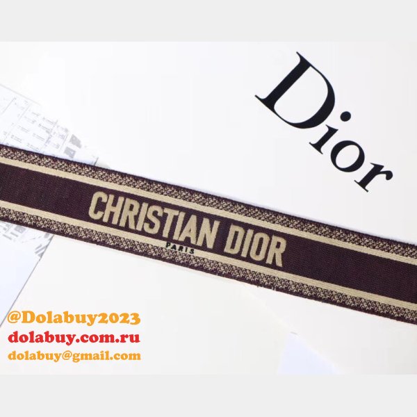 Fashion Christian Dior SHOULDER Embroidery High Quality STRAP