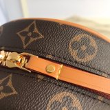 Louis Vuitton Boite Chapeau Souple PM Monogram in Brown High Quality M45149 Bag Luxury