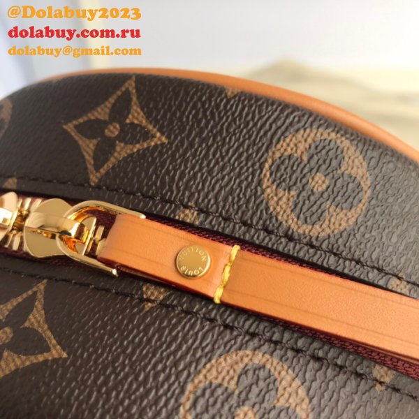 Louis Vuitton Boite Chapeau Souple PM Monogram in Brown High Quality M45149 Bag Luxury