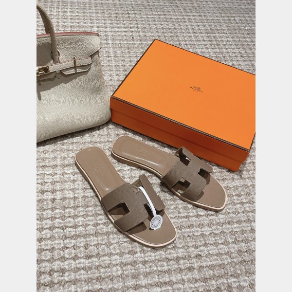 7 Star AAA+ hermes Oran sandal Epsom calfskin