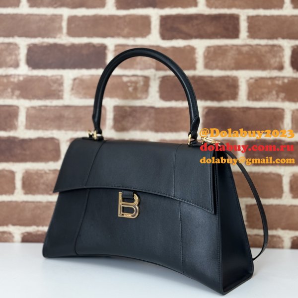 Balenciaga AAA+ Box In Black 812214 Hourglass Handbag