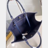 Onthego Louis Vuittons Cheap M47084 Navy Monogram Empreinte Bag