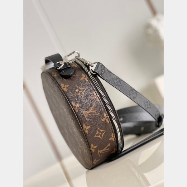 Louis Vuitton China Designer Fashion M46273 Audio Case Monogram Macassar Canvas