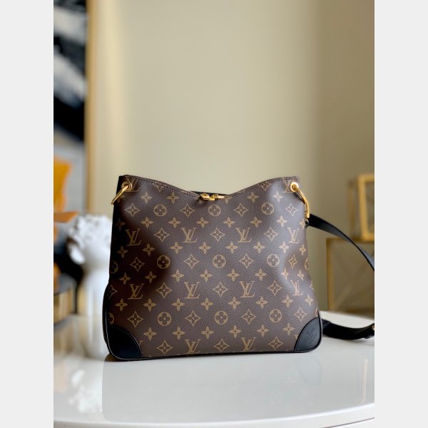 Louis Vuitton Cheap M45352 Odéon MM Monogram in Black