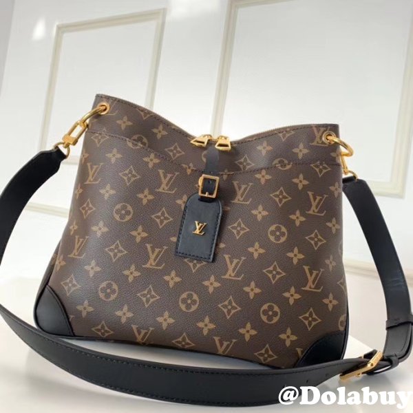 Perfect Louis Vuitton Odéon MM Monogram M45355 Bag Brown