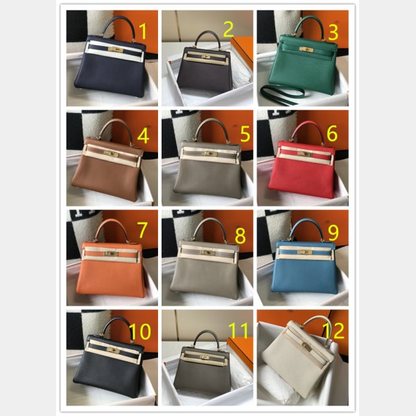 High Quality Customize Hermes Kelly 25MM/28MM TOGO LEATHER For Sale Inspired