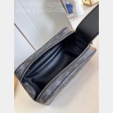 Men 1:1 Mirrors Louis Vuittons Dopp Kit Monogram Eclipse M46354 Travel Bag