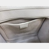 Buy Online Celine White Nano Luggage Bag-168243 Duplicate