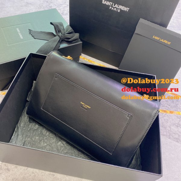 Top Quality SAINT LAURENT KATE REVERSIBLE MEDIUM BAG 553804