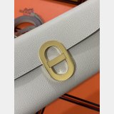 Fake Hermes  D Ancre to go clutch Epsom bag