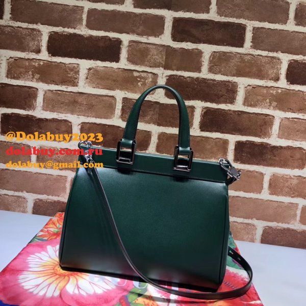 High Quality Gucci UK Zumi snakeskin small top handle 569712 bag