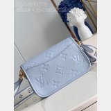 Diane Inspired Blue M46386 Monogram Empreinte Louis Vuitton UK Bag